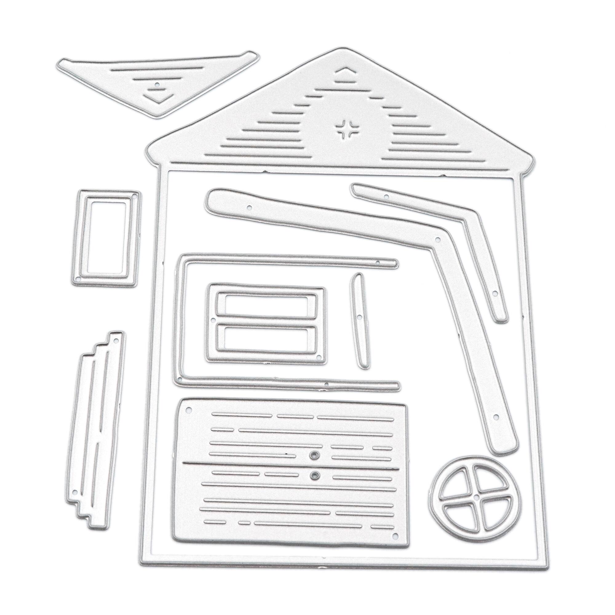 6 Pack: House Layering Die Set by Recollections™